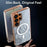 For Samsung Galaxy S26 Ultra Magnetic Case Foxtail Pattern TPU + Acrylic Shockproof Phone Cover - White - 7