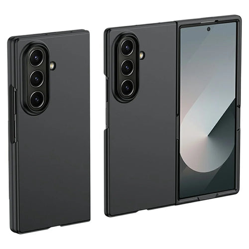 For Samsung Galaxy Z Fold8 Ultra Case Ultra Thin Skin Touch Rubberized Hard PC Phone Cover - Black - 1