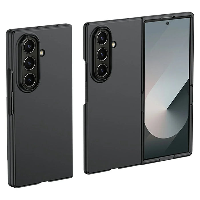 For Samsung Galaxy Z Fold8 Ultra Case Ultra Thin Skin Touch Rubberized Hard PC Phone Cover - Black - 1