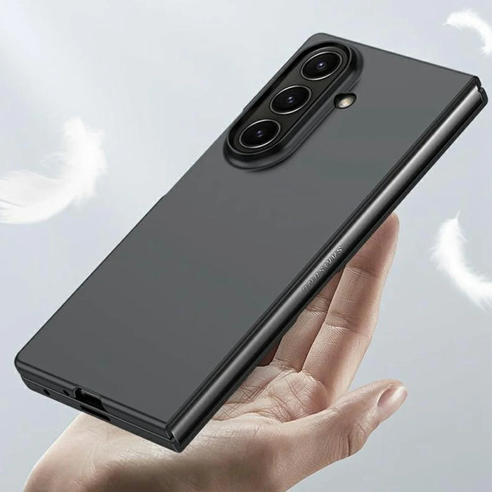 For Samsung Galaxy Z Fold8 Ultra Case Ultra Thin Skin Touch Rubberized Hard PC Phone Cover - Black - 3