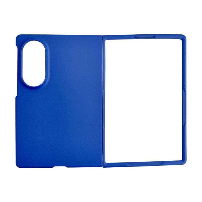 For Samsung Galaxy Z Fold8 Case Ultra Thin Skin Touch Rubberized Hard PC Phone Cover - Dark Blue - 1