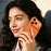 SULADA for iPhone 17 Case Golden Mountain Pattern Skin-Feel Hard PC Slim Phone Cover - Orange - 2