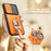 For Samsung Galaxy S26 Case with Slide Camera Cover Kickstand PC + TPU Protective Phone Shell - Black - 5