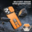 For iPhone 16 Pro Case with Slide Camera Cover Kickstand PC + TPU Protective Phone Shell - Black - 2