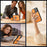 For iPhone 17 Case with Slide Camera Cover Kickstand PC + TPU Protective Phone Shell - Black - 4