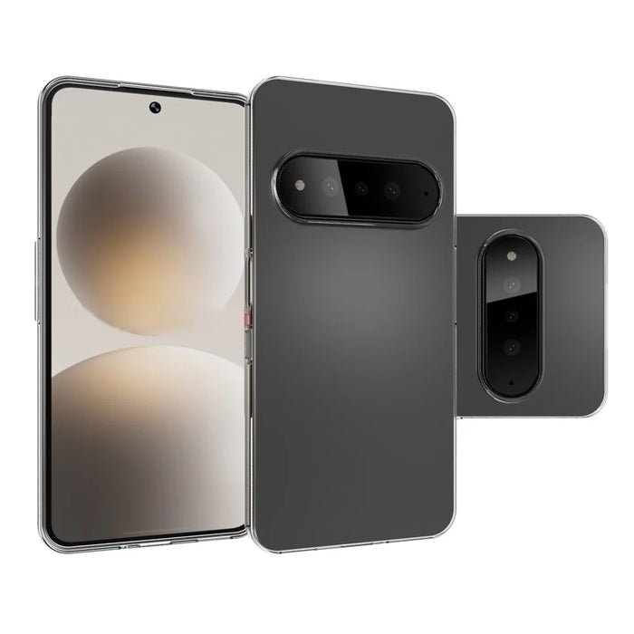 10Pcs   /   Pack For Natural AI Phone Case Watermark Free TPU Protective Phone Cover - Transparent - 7