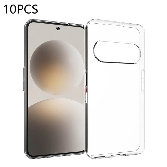 10Pcs   /   Pack For Sony Xperia 1 VIII Case Watermark Free TPU Protective Phone Cover - Transparent - 1
