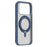 ZGA for iPhone 17 Pro Max Magnetic Case Rotating Kickstand PC + TPU Matte Phone Protective Cover - Blue - 1