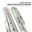 ZGA for iPhone 16 Plus Magnetic Case Hard PC Anti-Scratch Clear Back Phone Cover - Transparent - 2