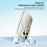 ZGA for iPhone 16 Pro Magnetic Case Hard PC Anti-Scratch Clear Back Phone Cover - Transparent - 6