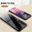 For Samsung Galaxy S26 FE Phone Case Starry Sky Pattern Tempered Glass Phone Cover - Color Starry Sky - 2