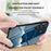 For Samsung Galaxy S26 FE Phone Case Starry Sky Pattern Tempered Glass Phone Cover - Color Starry Sky - 4