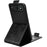 For TECNO Spark 50 5G Stand Case Magnetic Clasp Vertical Flip Leather Phone Cover with Card Holder - Black - 4