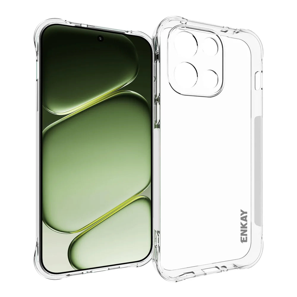 HAT PRINCE for OnePlus Nord 6 5G ENKAY  Clear Phone Case Shockproof Anti-slip TPU Cover - Transparent - 1