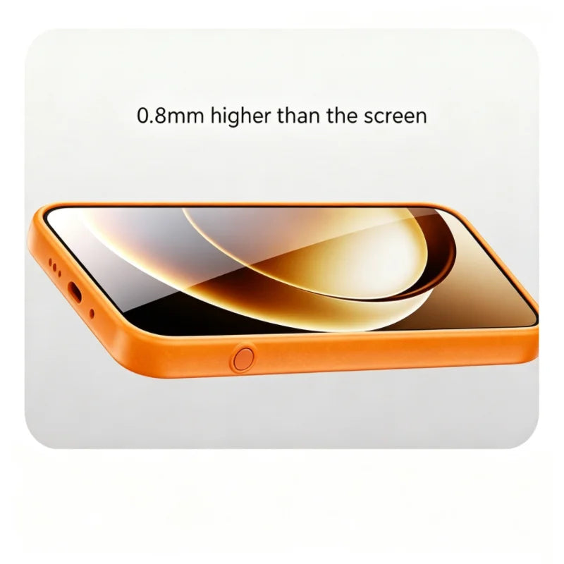 For OnePlus 15 5G Magnetic Case Matte Texture Anti-fingerprint Shockproof PC + TPU Phone Cover - Orange - 3