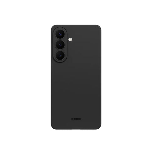 KZDOO for Samsung Galaxy S26 Air Skin Series Case Frosted Back Ultra Thin PP Phone Cover - Black - 1