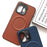 For OnePlus 15T 5G Magnetic Case Litchi Texture PU Leather Coated PC + TPU Protective Phone Cover - Black - 6