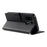 For OnePlus 15 5G Case Embossed Totem Leather Flip Wallet Phone Cover with Wrist Strap - Black - 3