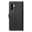 For Samsung Galaxy A36 5G Case Embossed Totem Leather Flip Wallet Phone Cover with Wrist Strap - Black - 6