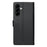 For Samsung Galaxy A57 5G Case Embossed Totem Leather Flip Wallet Phone Cover with Wrist Strap - Black - 6