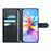 For iPhone 17 Case Embossed Totem Leather Flip Wallet Phone Cover with Wrist Strap - Black - 2