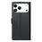 For iPhone 18 Pro Max / 17 Pro Max Case Embossed Totem Leather Flip Wallet Phone Cover with Wrist Strap - Black - 6