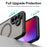 For Samsung Galaxy A27 5G Magnetic Case Anti Drop Matte PC + TPU Phone Cover - Black - 3