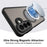 For Samsung Galaxy A27 5G Magnetic Case Anti Drop Matte PC + TPU Phone Cover - Black - 5