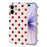 For iPhone 17 Case Retro Polka Dot IMD TPU Full Coverage Phone Protective Cover - White - 1