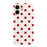For iPhone 17 Case Retro Polka Dot IMD TPU Full Coverage Phone Protective Cover - White - 2