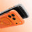 MUTURAL for iPhone 17 Pro Max Magnetic Case Rotating Kickstand PC + TPU Airbag Drop Protection Phone Cover - Orange - 7