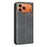 BINFEN COLOR for iPhone 18 Pro Max / 17 Pro Max RFID Blocking Calf Texture PU Leather Phone Cover - Black - 3