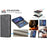 BINFEN COLOR for iPhone 18 Pro Max / 17 Pro Max RFID Blocking Calf Texture PU Leather Phone Cover - Black - 5