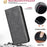 BINFEN COLOR for iPhone 18 Pro Max / 17 Pro Max RFID Blocking Calf Texture PU Leather Phone Cover - Black - 7