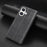 BINFEN COLOR for iPhone 17 RFID Blocking Calf Texture PU Leather Phone Cover - Black - 5