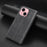 BINFEN COLOR for iPhone 15 RFID Blocking Calf Texture PU Leather Phone Cover - Black - 5