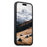 SUTENI Q09 for iPhone 17 Pro Leather Case Triangle Texture Wallet Folio Flip Phone Cover - Grey - 5