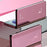 For Samsung Galaxy Z Fold8 Ultra Case Electroplating View Window Stand Leather Phone Cover - Pink - 6