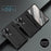 For Samsung Galaxy Z Fold8 Case PC Cell Phone Cover with Kickstand and Stylus Pen - Black - 4