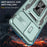Armor Series for Samsung Galaxy A13 4G / 5G Slide Camera Protector Kickstand Phone Case PC + TPU Protective Cover - Green - 2