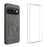 WANLONFENG for Google Pixel 11 Pro SD Series Magnetic Case Nappa Texture PC TPU Phone Cover with 2Pcs Screen Film - Grey - 1
