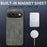 WANLONFENG for Google Pixel 11 Pro SD1 Series Magnetic Case Nappa Texture PC TPU Phone Cover - Grey - 2