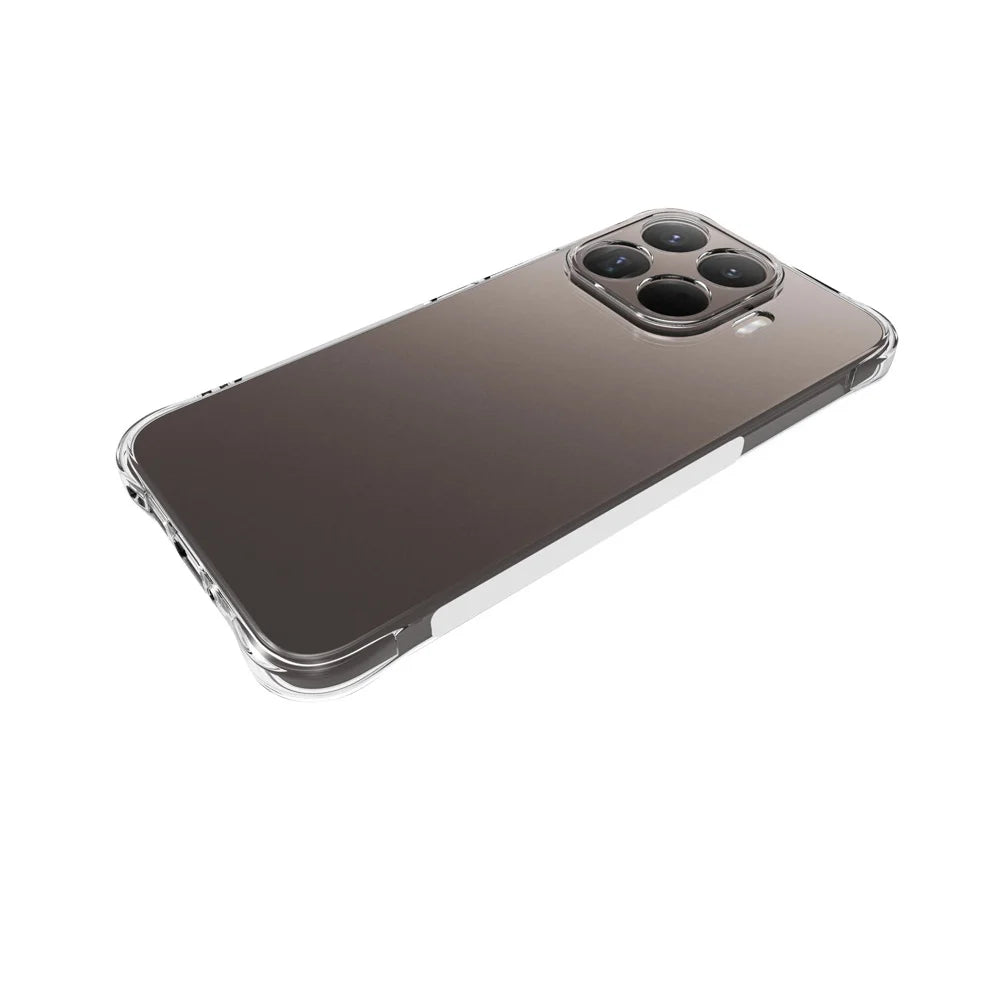 WANLONFENG for Xiaomi 17T Pro WL2 Series TPU Case 2.0mm Phone Cover with 2Pcs Tempered Glass Films - Transparent - 3