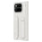 For Google Pixel 11 Pro Fold Case Kickstand Wristband PC Phone Cover with Tempered Glass Film - White - 3