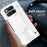 For Google Pixel 11 Pro Fold Case Kickstand Hinge PC Phone Cover with Tempered Glass Film, Stylus - White - 2