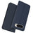 For Google Pixel 11 Pro Case PU Leather Phone Cover with Card Holder Stand - Blue - 1