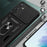 Ring Holder Kickstand Phone Case for Samsung Galaxy A54 5G, PC + TPU Drop-proof Cover with Slide Camera Protector - Black - 5