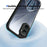 For Infinix GT 50 Pro 5G Case Matte Skin Touch Clear PC + TPU Shockproof Phone Back Cover - Black - 5
