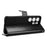 For Oukitel C26 PU Leather Case with Strap Crazy Horse Texture Phone Wallet Cover - Black - 6