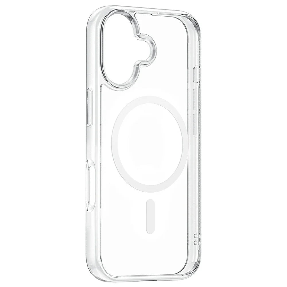 MCDODO PC-1820 for iPhone 17 Magnetic Case PC + TPU Protective Phone Cover - Transparent - 1